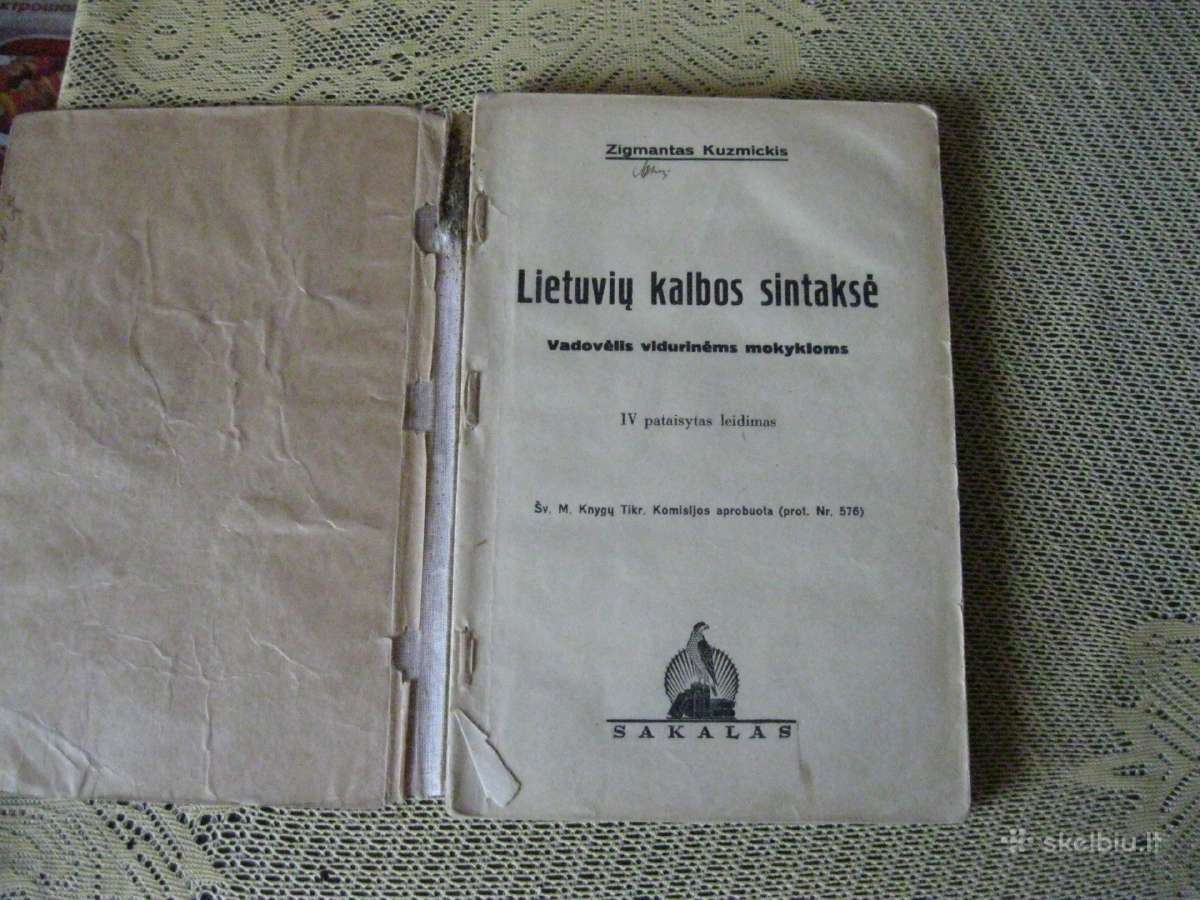Lietuvos prieskario knyga. .zr. foto. gal kole - nuotraukos Nr. 2