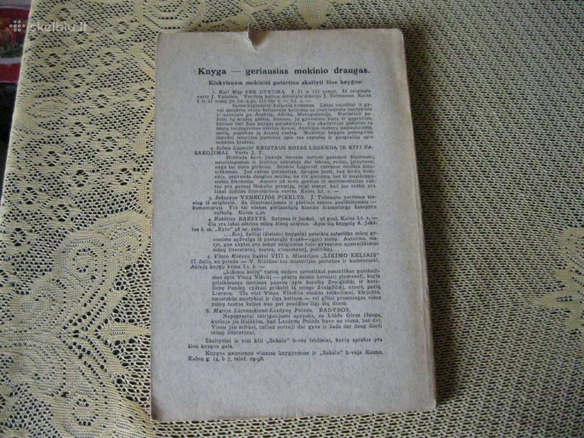 Lietuvos prieskario knyga. .zr. foto. gal kole - nuotraukos Nr. 7