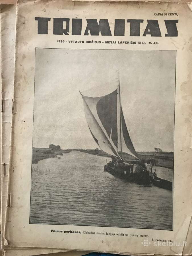 Leidinai Trimitas, 1932 Banga, Sajudzio zinios kt. - nuotraukos Nr. 3