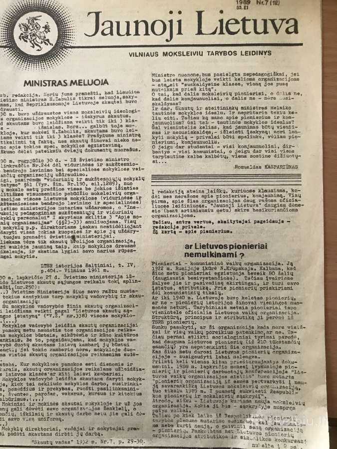 Leidinai Trimitas, 1932 Banga, Sajudzio zinios kt. - nuotraukos Nr. 11