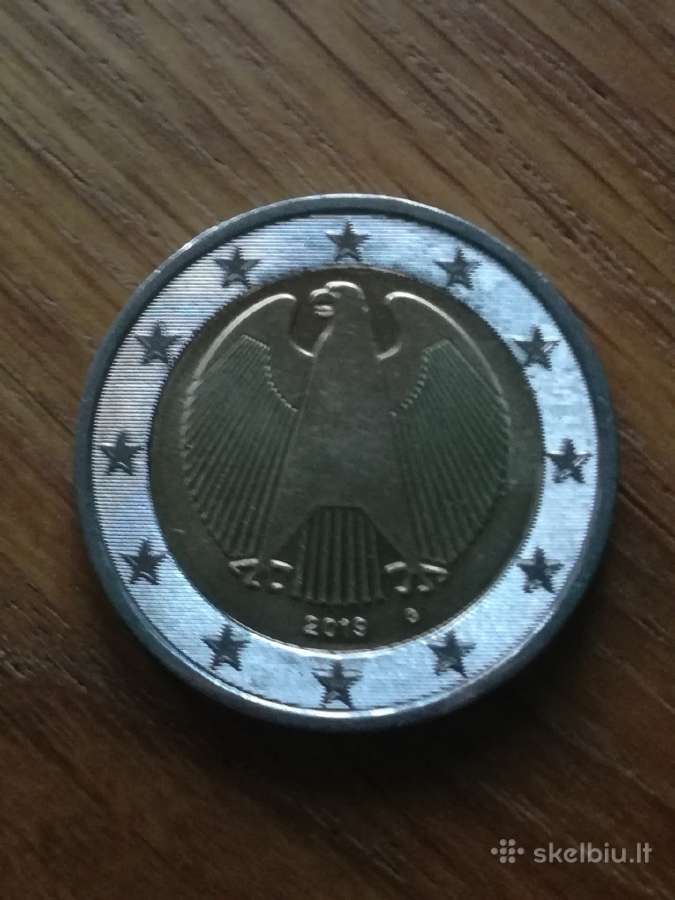 Moneta 2 eurai, Vokietija 2019 m.