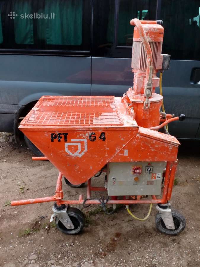 Parduodu Tinkavimo aparata Knauf Pft G4 - nuotraukos Nr. 3