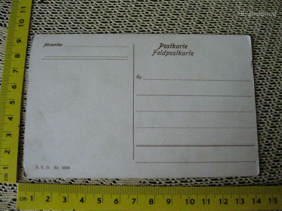 Atvirute - zr. foto Senas Atvirukas - Atvirlaiskis - nuotraukos Nr. 2