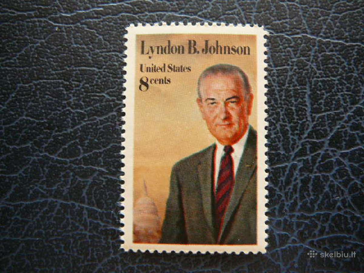 Prezidentas L. B. Dzonsonas JAV Mnh uss1118