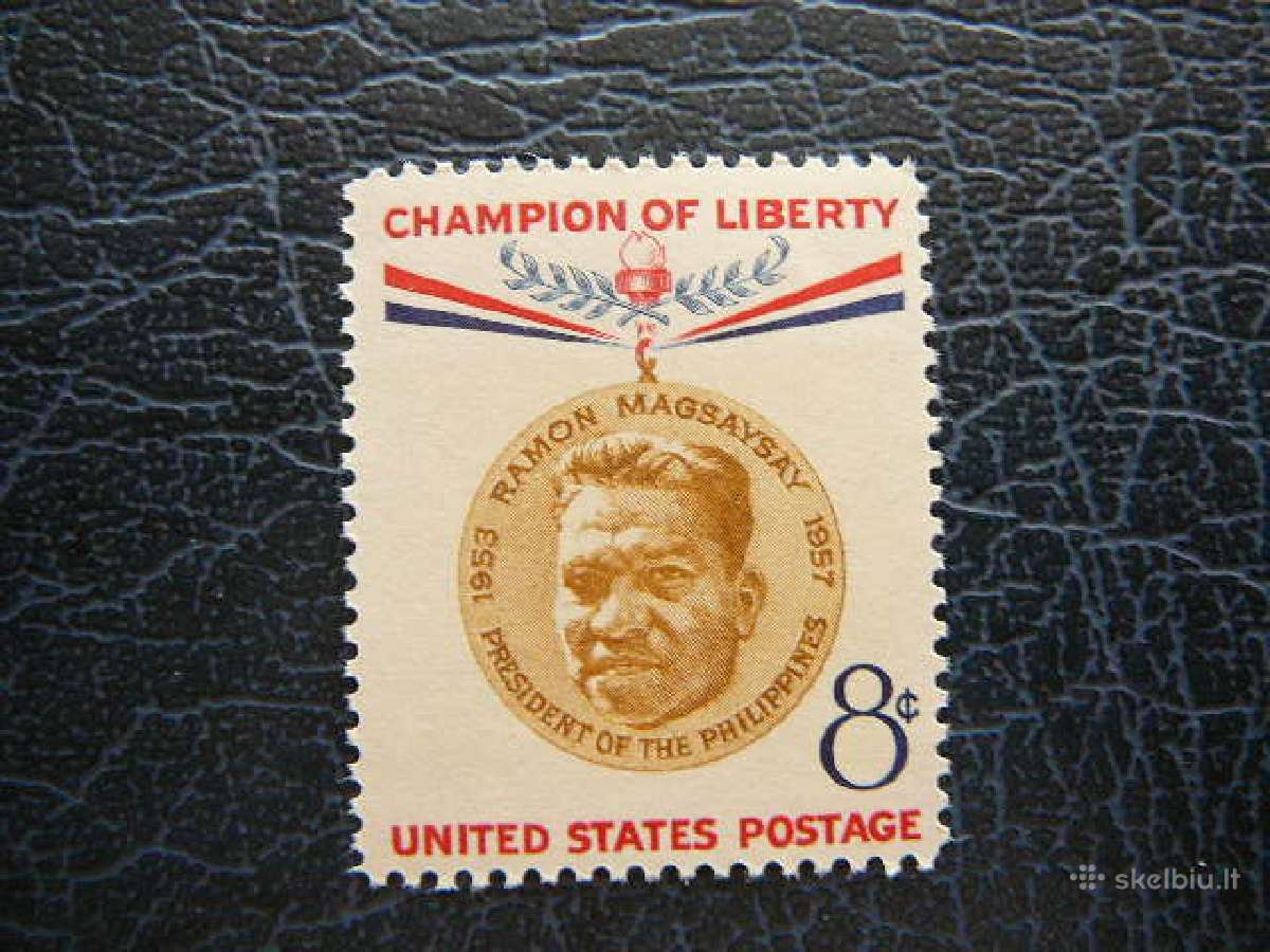Izymus zmones R. Magsaysay JAV Mnh uss719