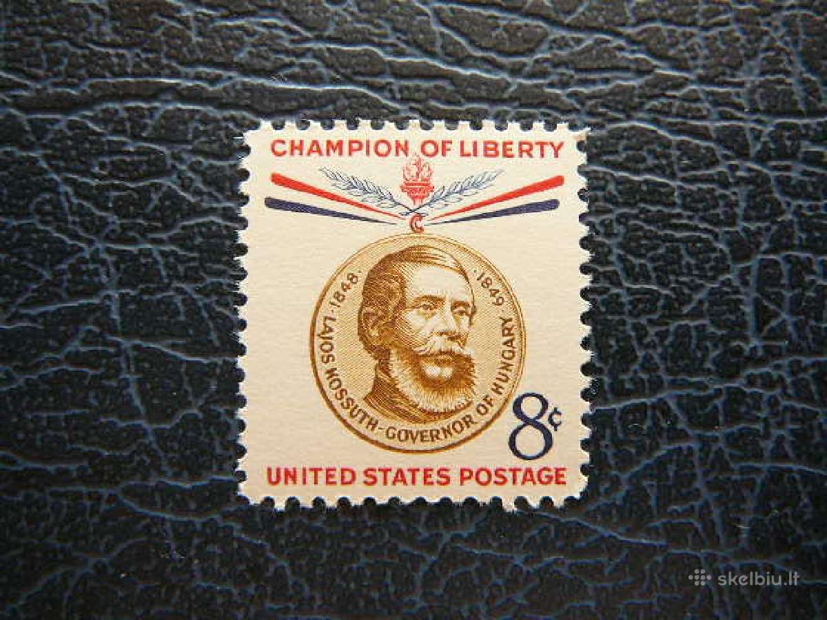 Izymus zmones L. Kosut JAV Mnh uss737