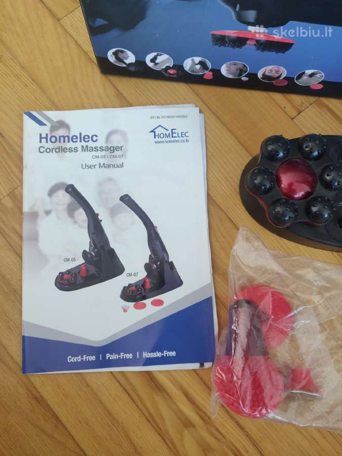 Homelec Cm-07 belaidis masažuoklis - nuotraukos Nr. 5