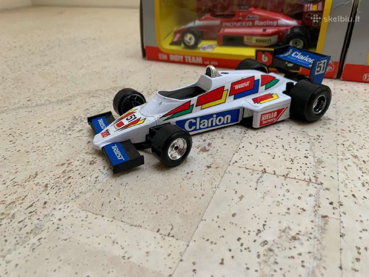Modeliai mercedes ferrari porsche 1/24 burago f1 - nuotraukos Nr. 6