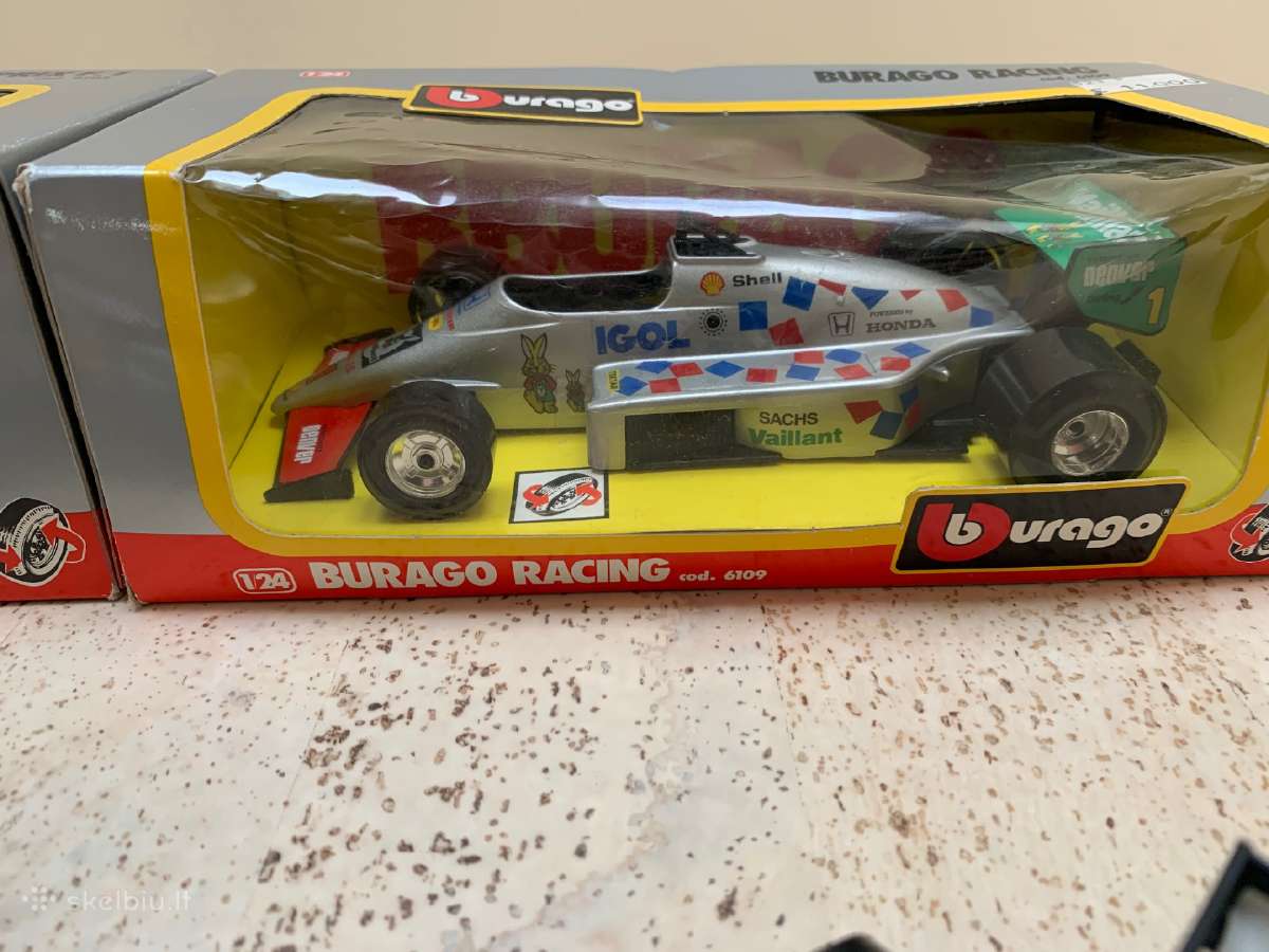 Modeliai mercedes ferrari porsche 1/24 burago f1 - nuotraukos Nr. 7
