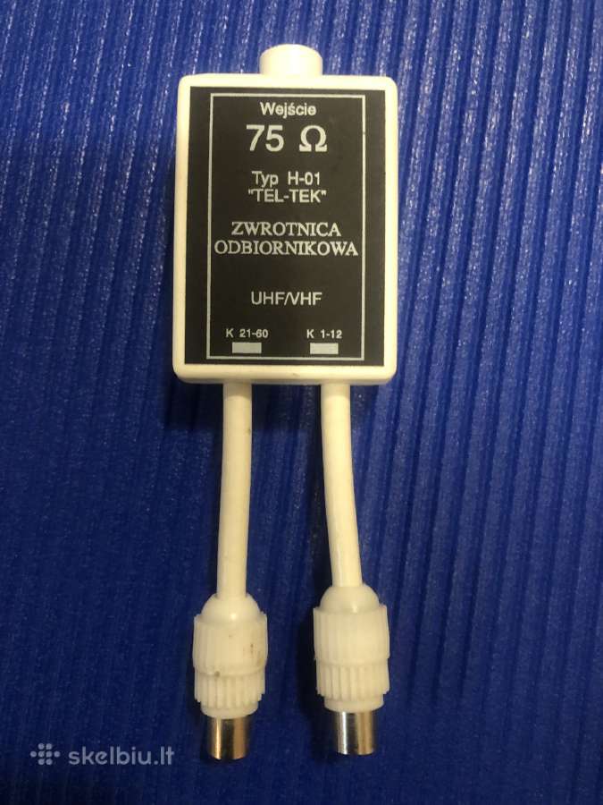 TV antenos jungtis 12 Uhf/vhf