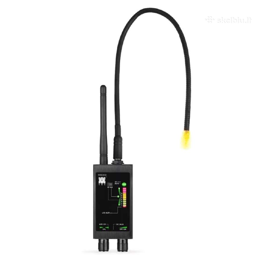 Gsm,GPS,wi-fi, 4G, 5G signalų detektorius M8000 - nuotraukos Nr. 7