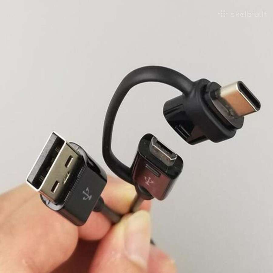 3 prievadų Usb išmanusis greito krovimo kroviklis - nuotraukos Nr. 11