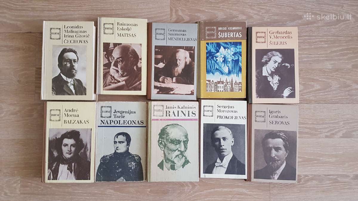 Knygų kolekcija "Siluetai" - nuotraukos Nr. 2
