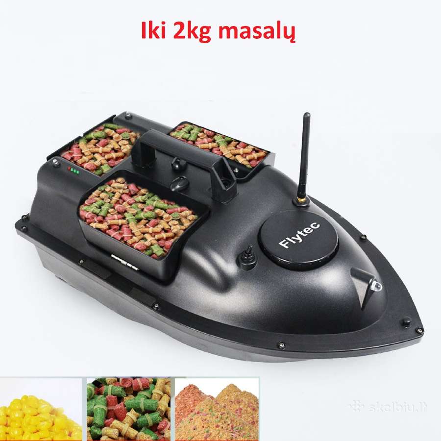 Flytec V010 pašarų laivelis su GPS navigacija - nuotraukos Nr. 3