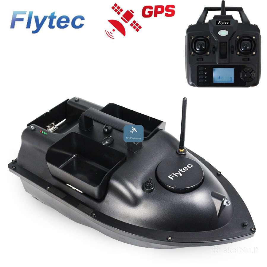 Flytec V010 pašarų laivelis su GPS navigacija - nuotraukos Nr. 5