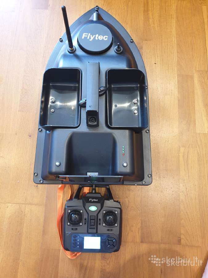 Flytec V010 pašarų laivelis su GPS navigacija - nuotraukos Nr. 8