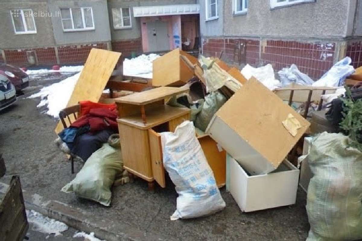 +370 619 85886 Šiukšlių tvarkymas, išvežimas - nuotraukos Nr. 4