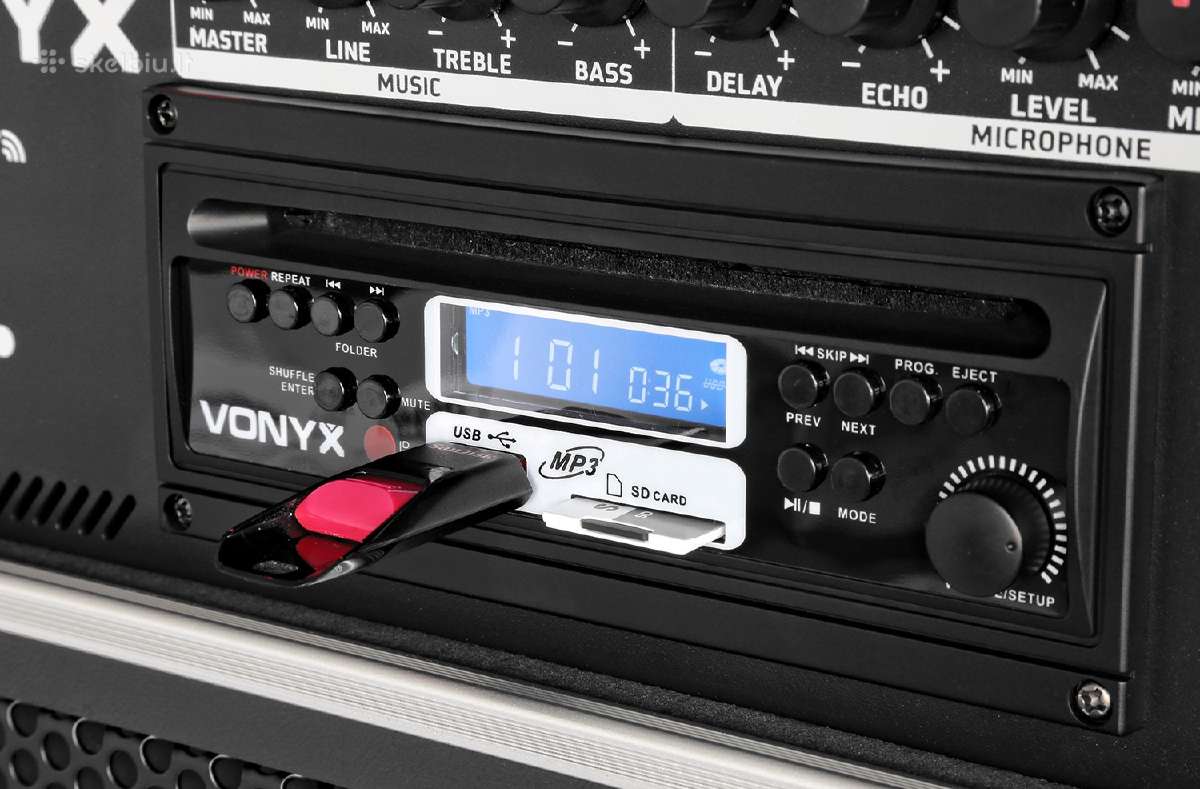 Vonyx St180 nešiojama kolonėlė 12 450w - nuotraukos Nr. 4