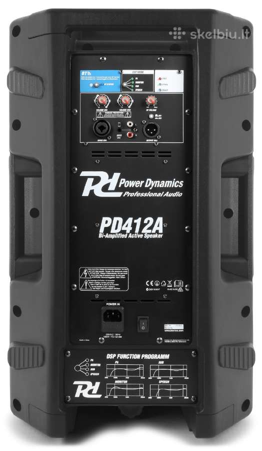 Pd412a aktyvi garso kolonėlė 12" 1400w - nuotraukos Nr. 2
