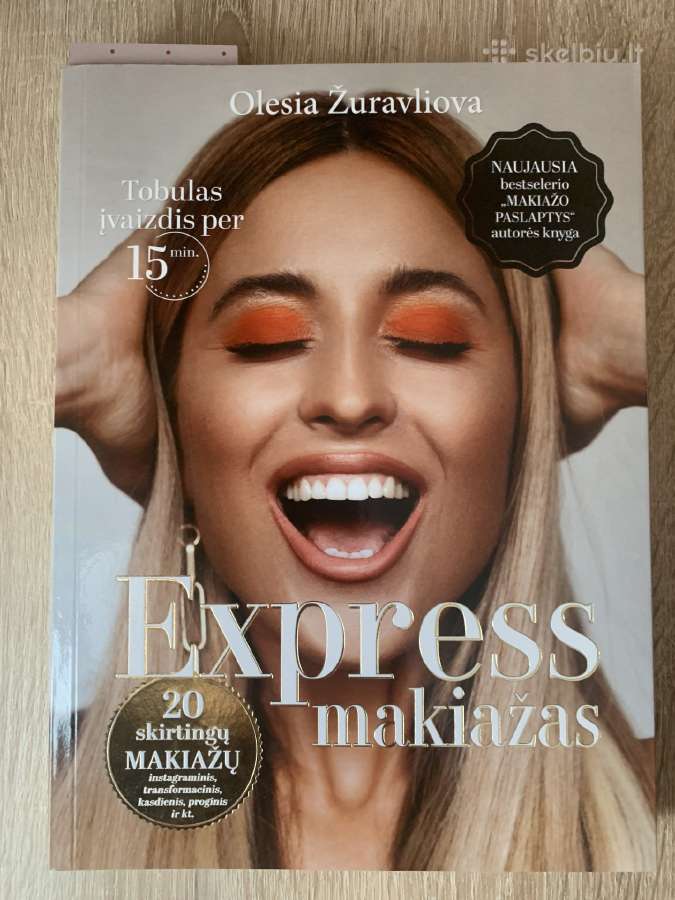 Olesia Žuravliova Express makiažas. Tobulas įvaizd