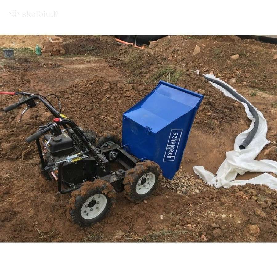 Ratinis karutis 4x4 6.5 Ag 300kg Scheppach Dp 3000 - nuotraukos Nr. 3