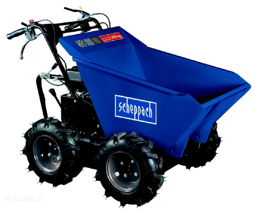 Ratinis karutis 4x4 6.5 Ag 300kg Scheppach Dp 3000
