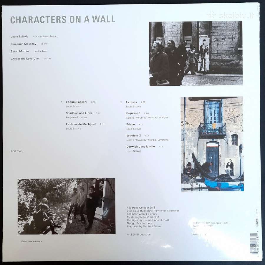 Jazz Lp. Louis Sclavis – Characters On A Wall - nuotraukos Nr. 2
