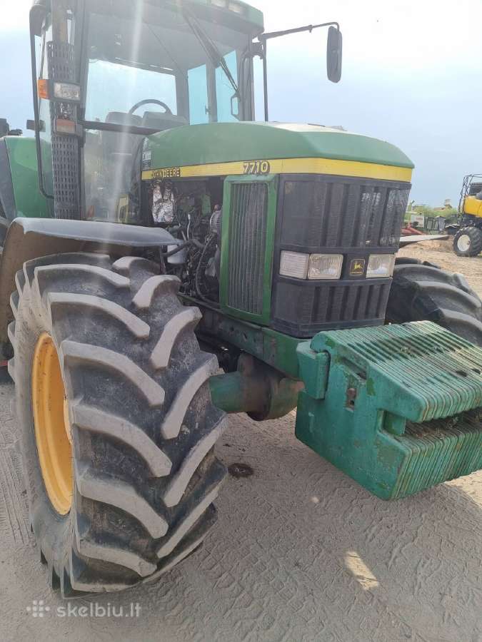 Traktorius John deere 7710 ardomas dalimis - nuotraukos Nr. 2