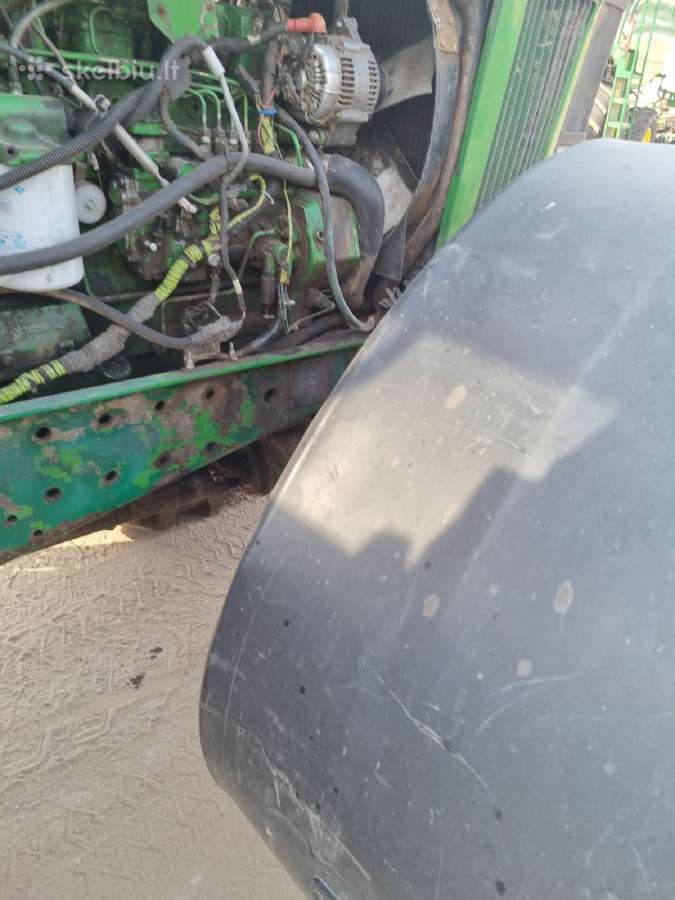 Traktorius John deere 7710 ardomas dalimis - nuotraukos Nr. 4