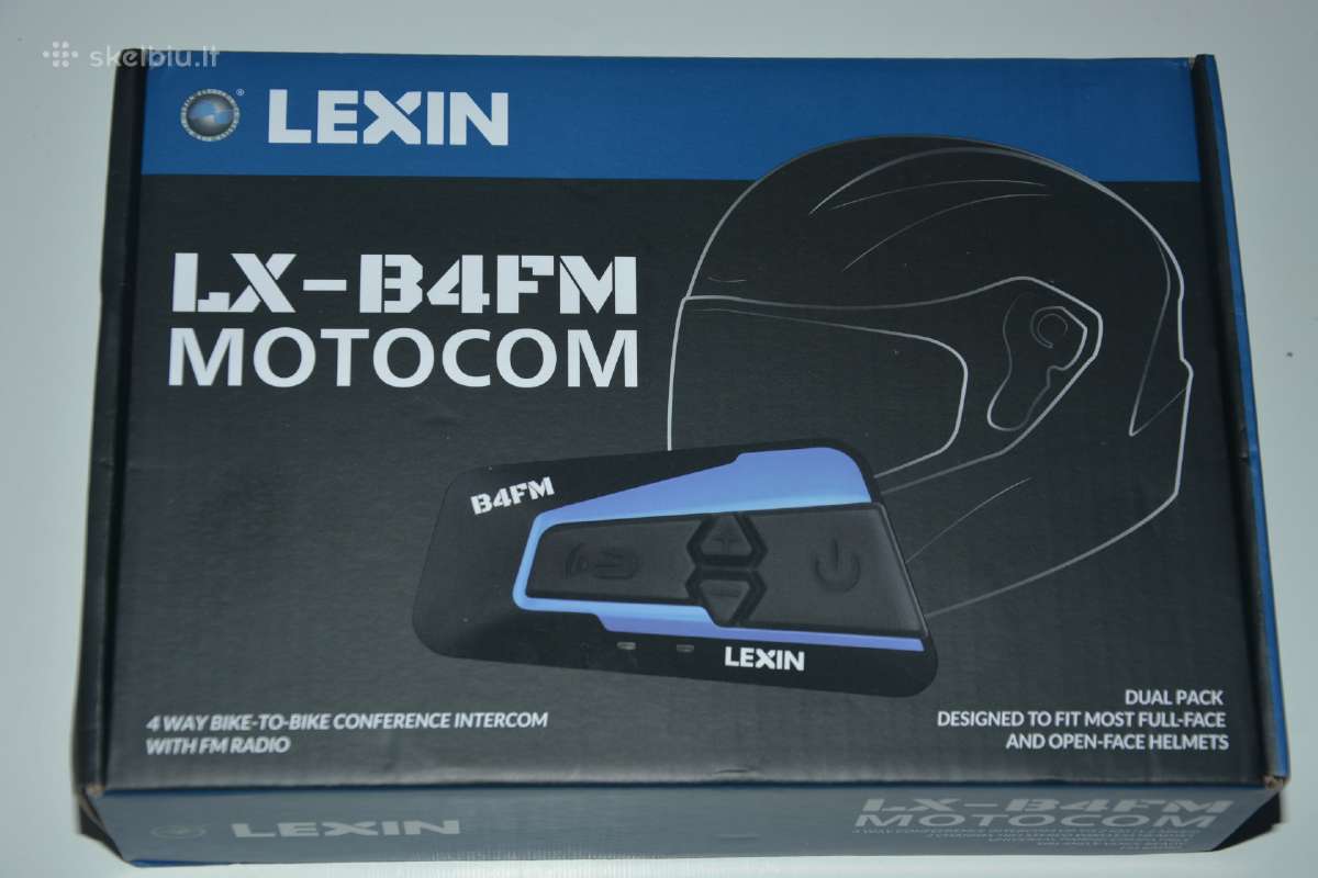 Lexin intercom moto laisvu ranku iranga - nuotraukos Nr. 2