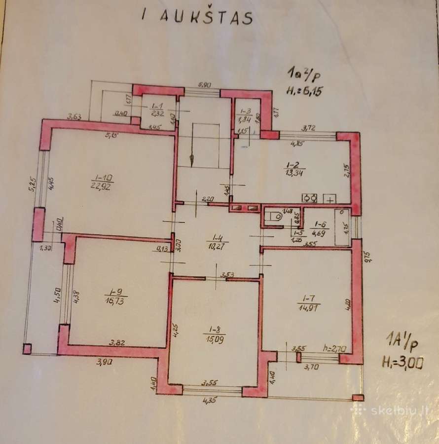 Dviejų aukštų namas su ūkinių pastatų - nuotraukos Nr. 12