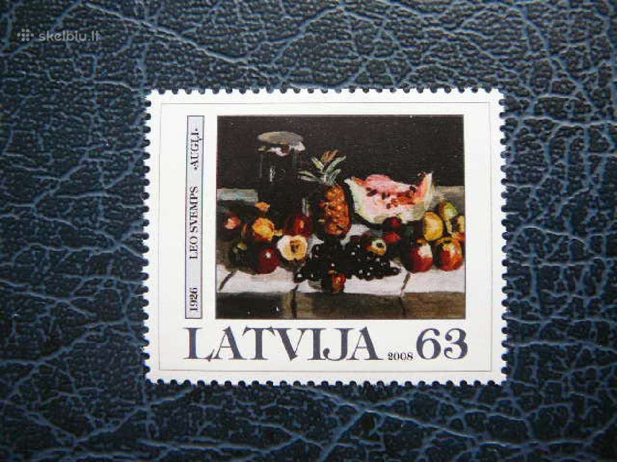 Daile Latvija 2008 Mnh llt723