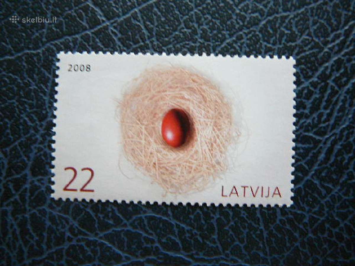 Velykos Latvija 2008 Mnh llt722