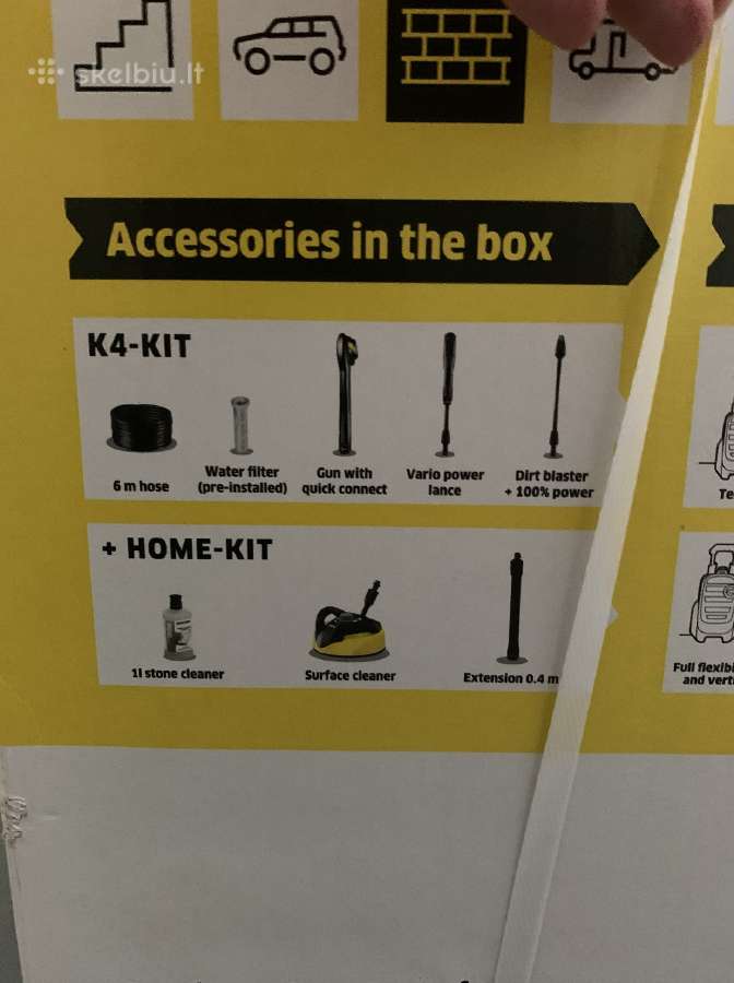 Kärcher aukšto slėgio plovmo įr-ys K4 Compact Home - nuotraukos Nr. 5