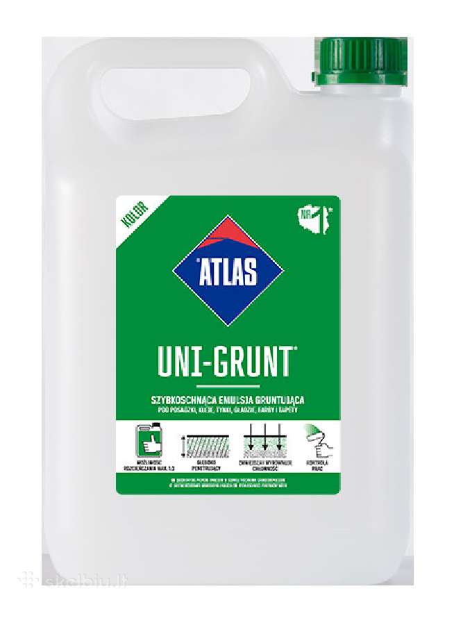 Atlas mišiniai klijai,tinkai, gruntai, mišiniai - nuotraukos Nr. 2