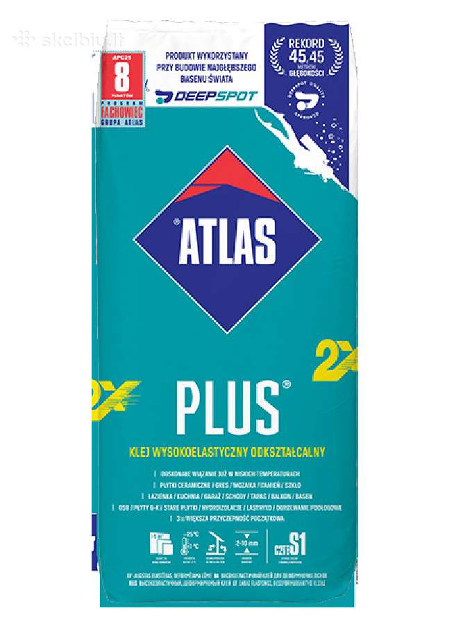 Atlas mišiniai klijai,tinkai, gruntai, mišiniai - nuotraukos Nr. 7