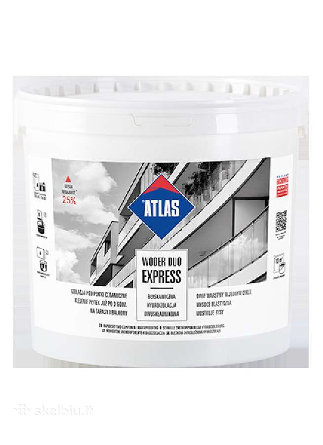 Atlas mišiniai klijai,tinkai, gruntai, mišiniai - nuotraukos Nr. 9