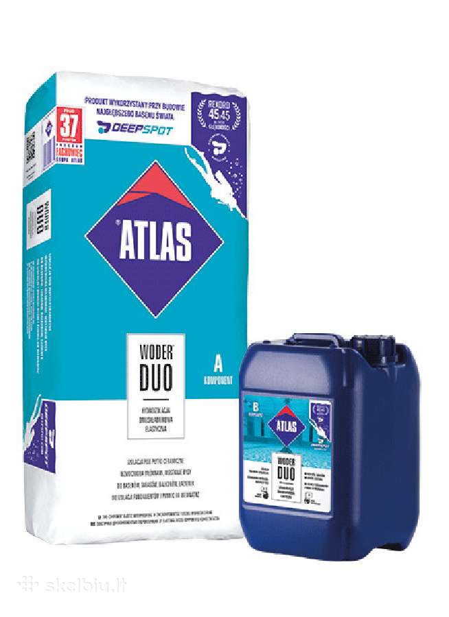 Atlas mišiniai klijai,tinkai, gruntai, mišiniai - nuotraukos Nr. 10