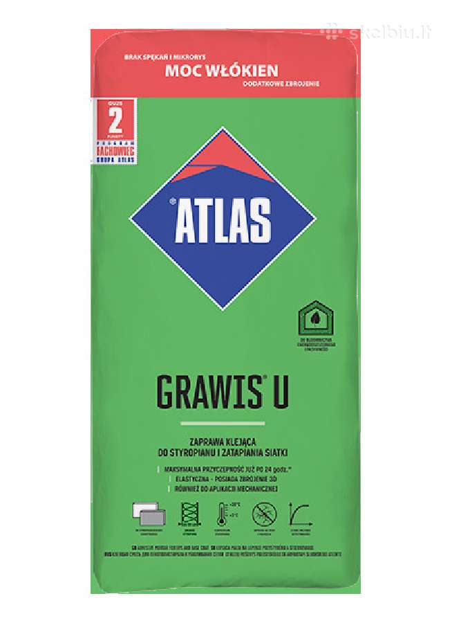 Atlas mišiniai klijai,tinkai, gruntai, mišiniai - nuotraukos Nr. 12