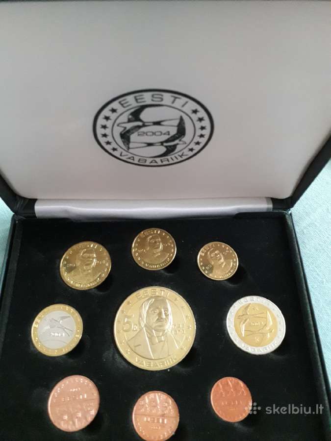 Euro praba rinkinys Estija