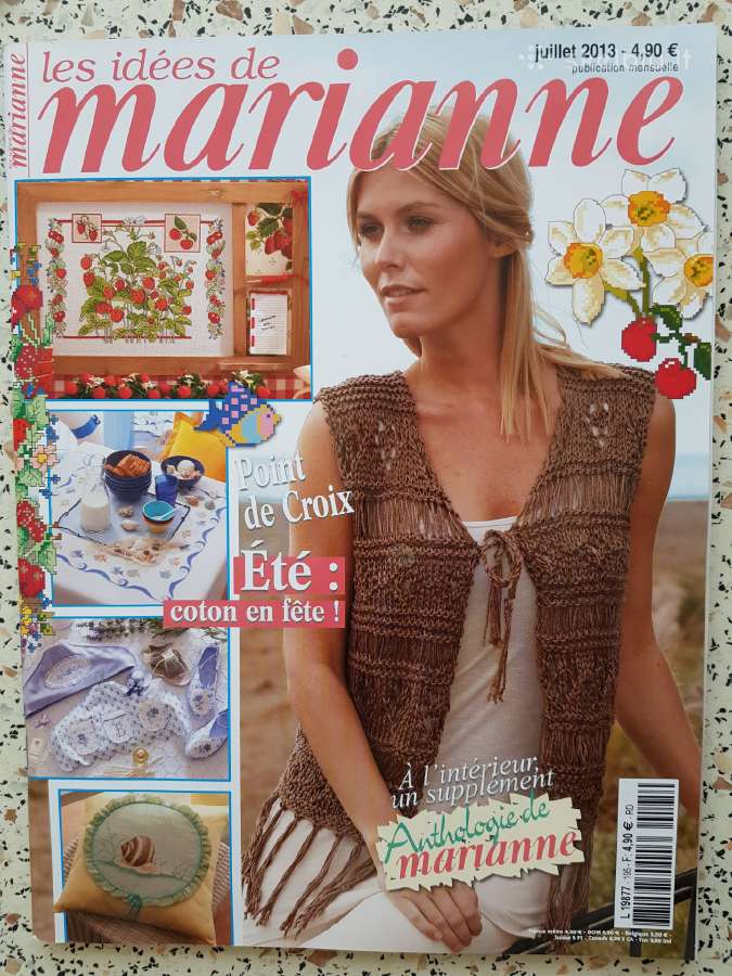 Rankdarbių žurnalai: Burda creatif, Marianne - nuotraukos Nr. 2