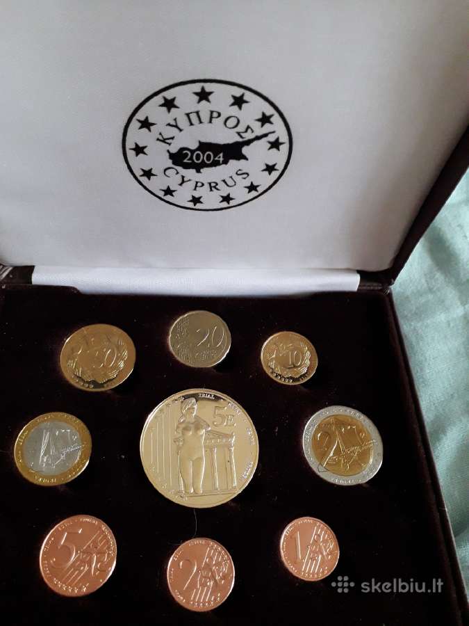 Euro praba rinkinys Kipras 2004