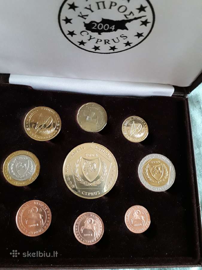 Euro praba rinkinys Kipras 2004 - nuotraukos Nr. 2