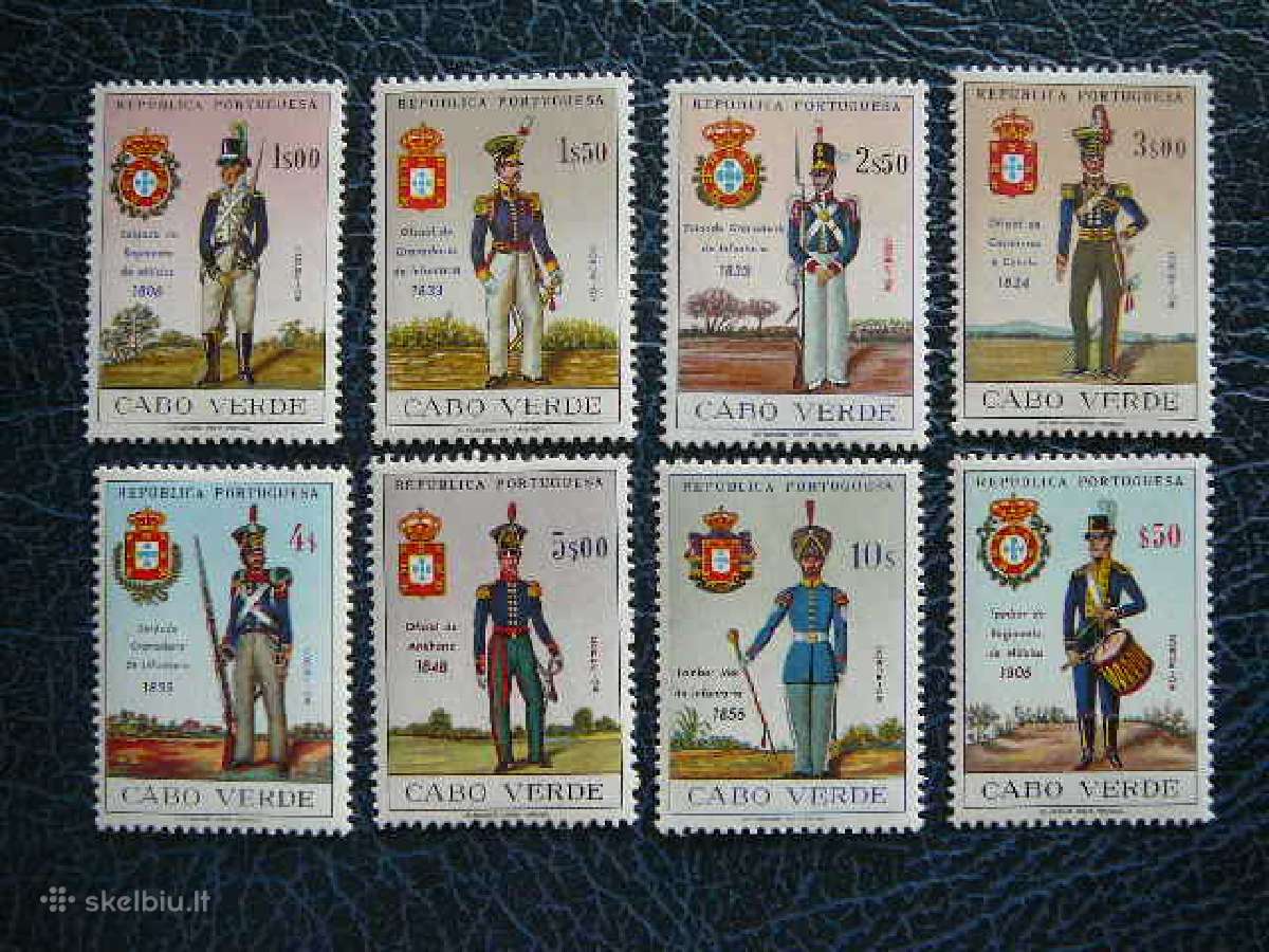 Uniformos karines Cabo Verde Mnh cbv34