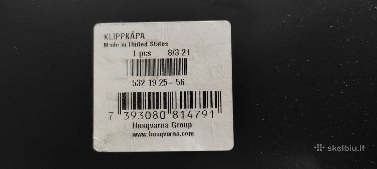 Pjovimo agregatas 97cm (deka) Tinka Husqvarna - nuotraukos Nr. 7