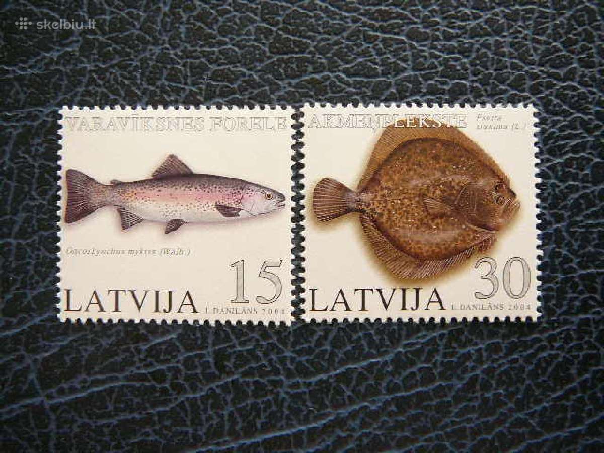 Zuvys Latvija 2004 Mnh llt615/6