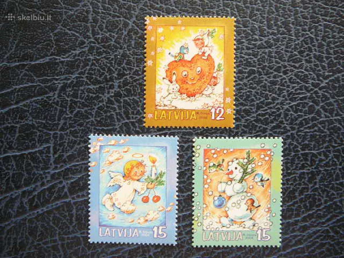 Sv. Kaledos Latvija 2004 Mnh llt624/6