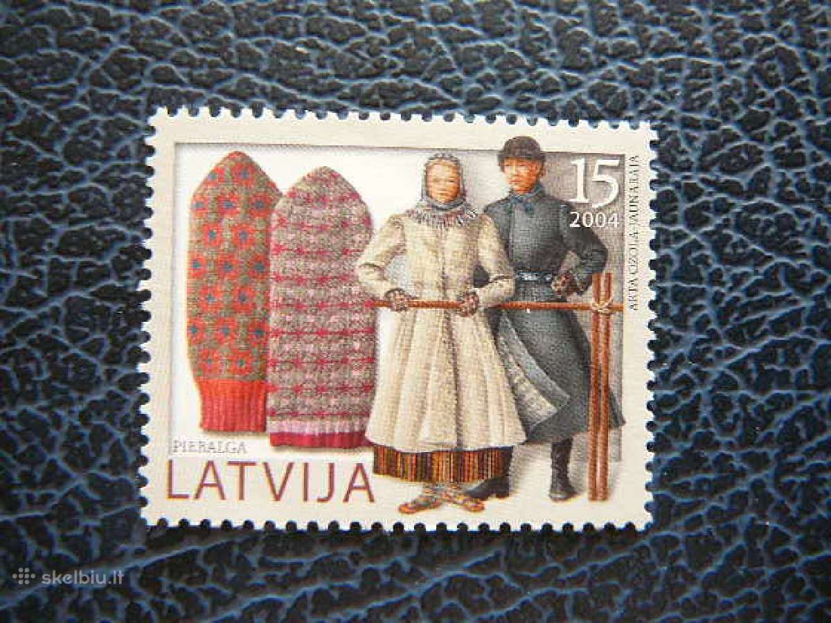 Nacionaliniai kostiumai Latvija 2004 Mnh llt623