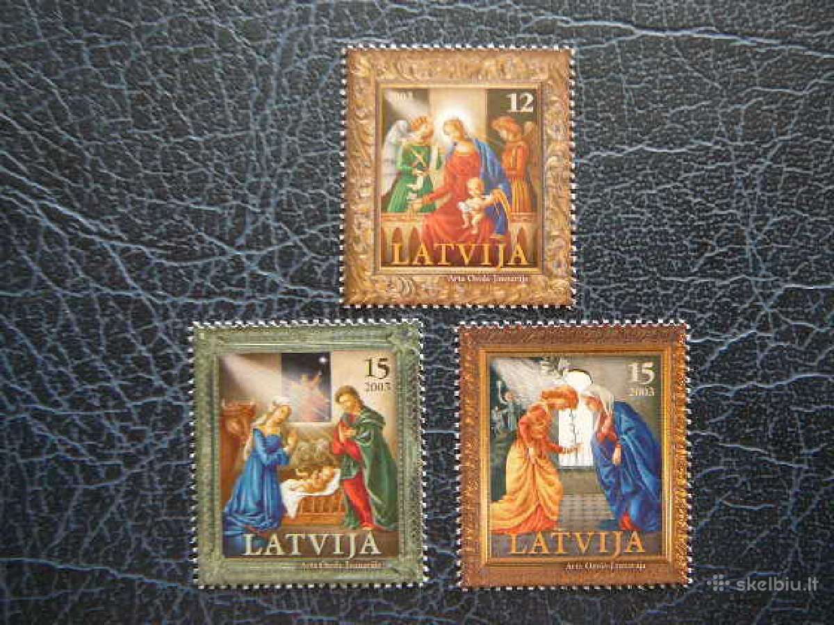 Sv. Kaledos Latvija 2003 Mnh llt600/2