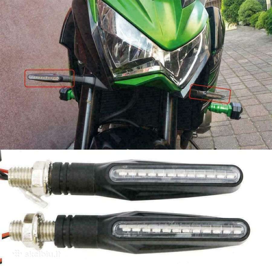 LED posūkių komplektas motociklui - nuotraukos Nr. 5